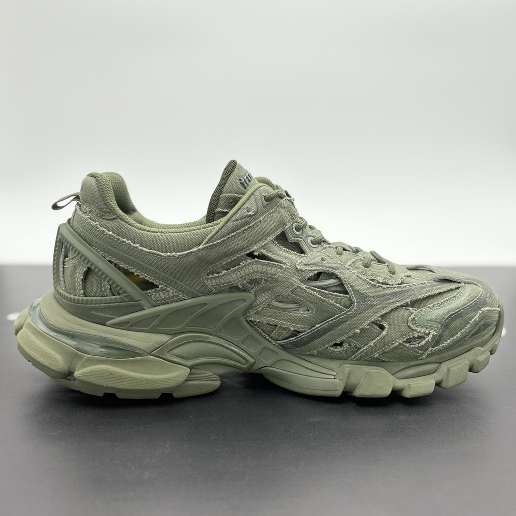 Size 45 (12 US) - Balenciaga Track.2 Sneakers ' Khaki Green ' | GREAT CONDITION!