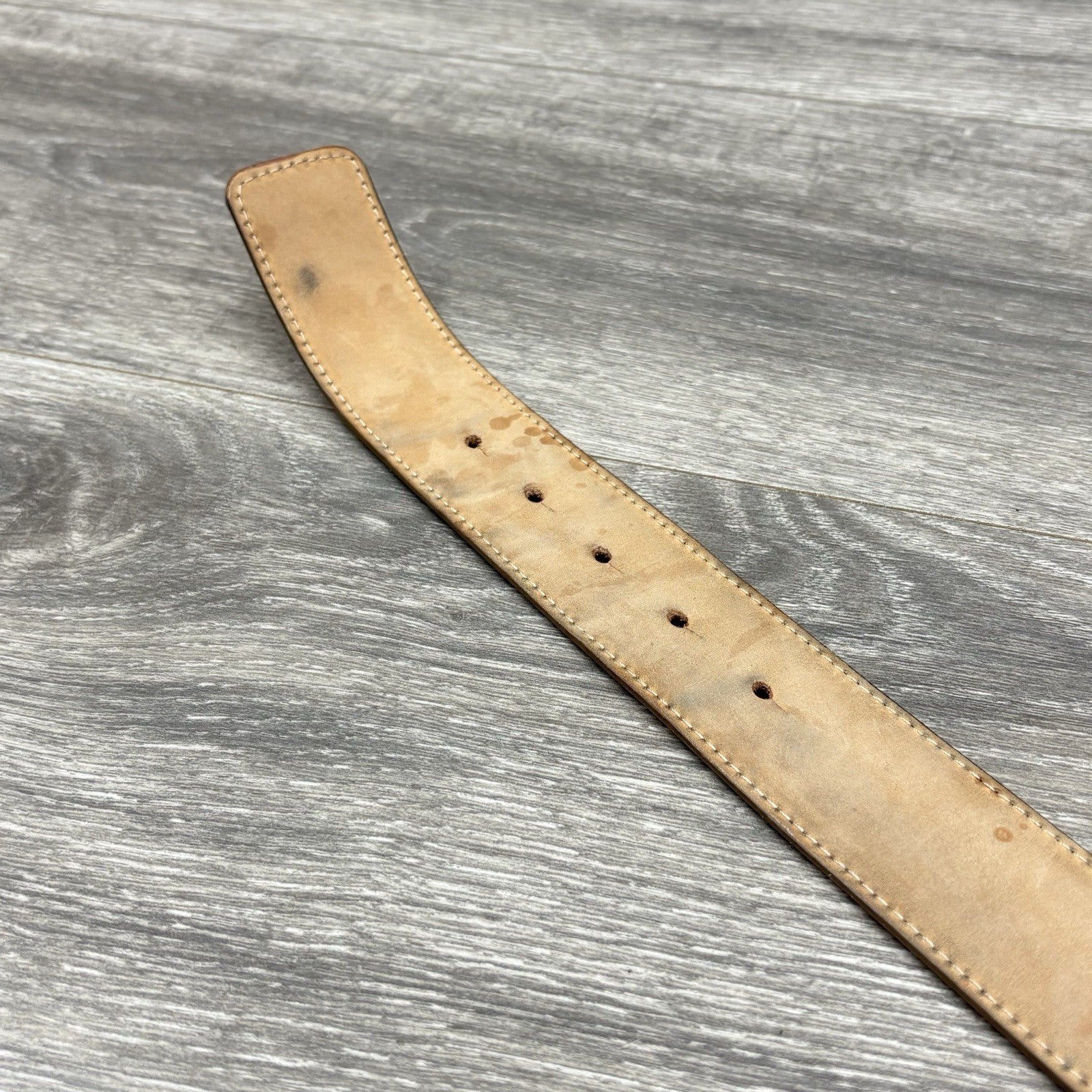 Versace Medusa Buckle Leather Belt | GOOD CONDITION!