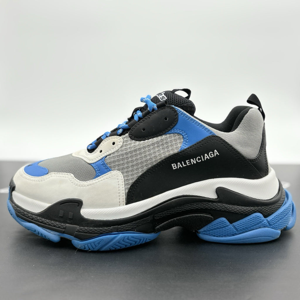 Size 44 (11 US) Balenciaga Triple S Sneaker ' Grey Blue ' | SUPER CLEAN!