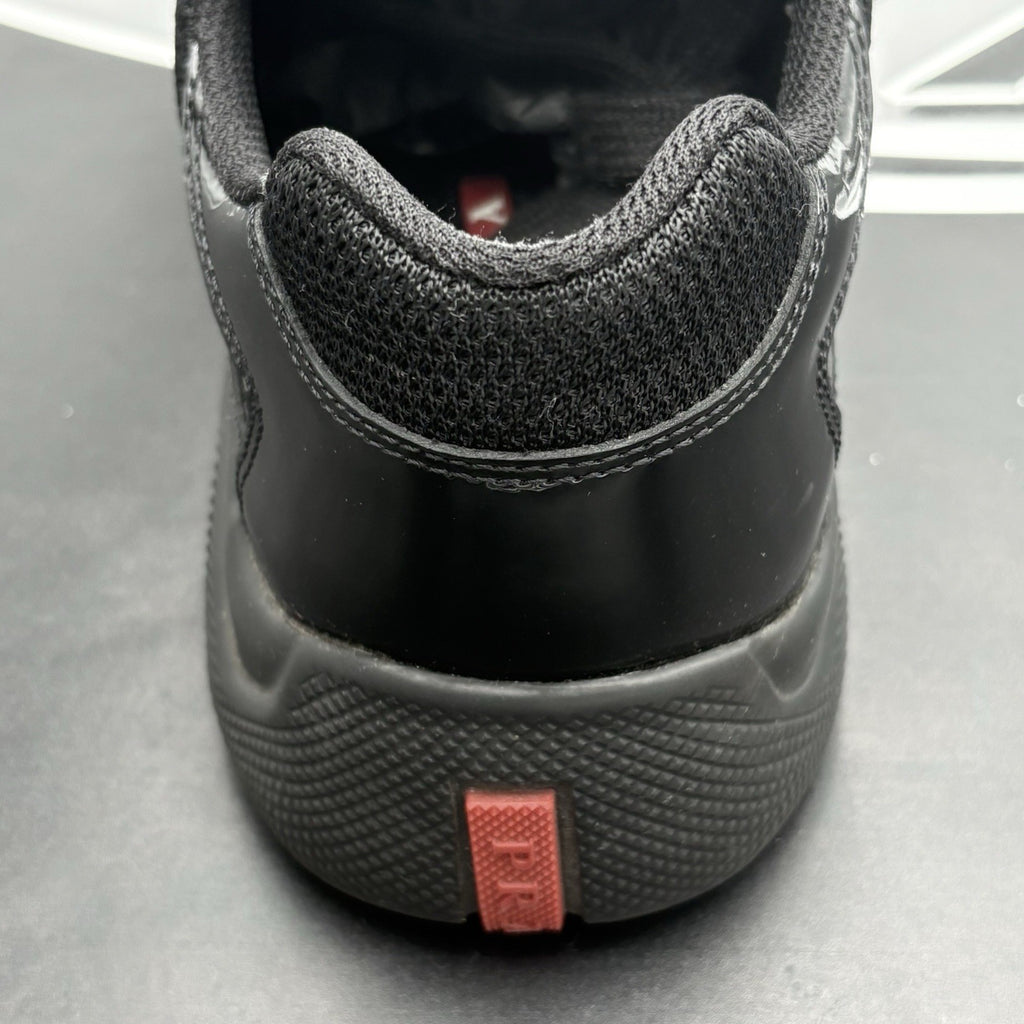 Size 5.5 UK (7.5 US) Prada Americas Cup ' Black ' | GOOD CONDITION!
