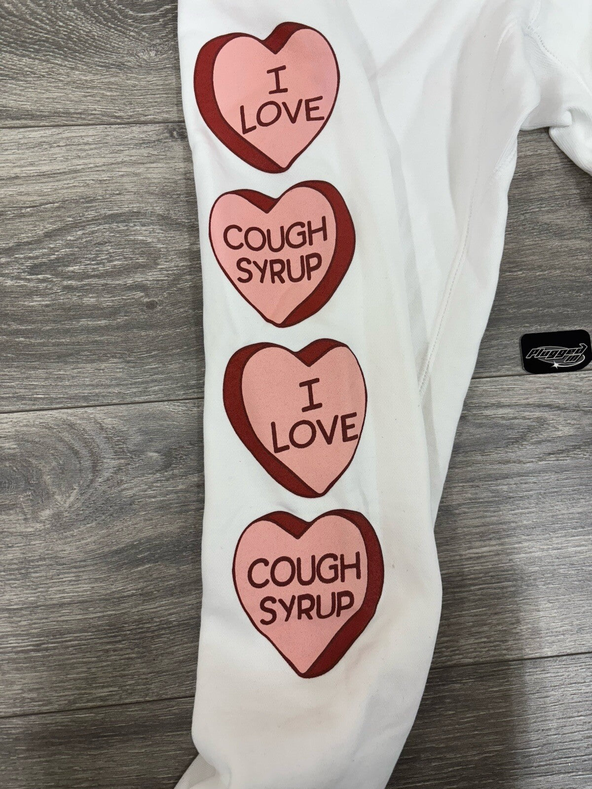 Size L - That's A Awful Lot Of Cough Syrup Sweatpants ‘ Valentines Day ‘ | NEW!