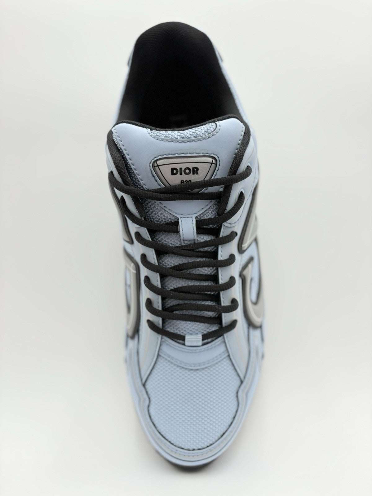 Size 46 (13 US) Dior B30 Reflective Sneaker ' Blue Gray ' | ONLY WORN ONCE!