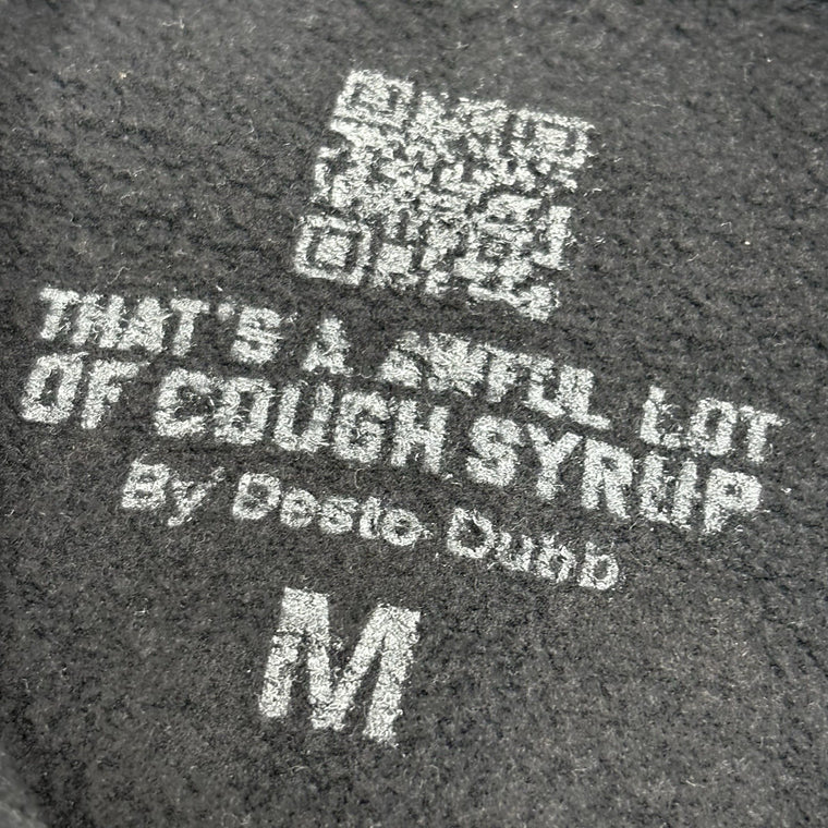 Thats A Awful Lot Of Cough Syrup Hoodie Black — photo 11