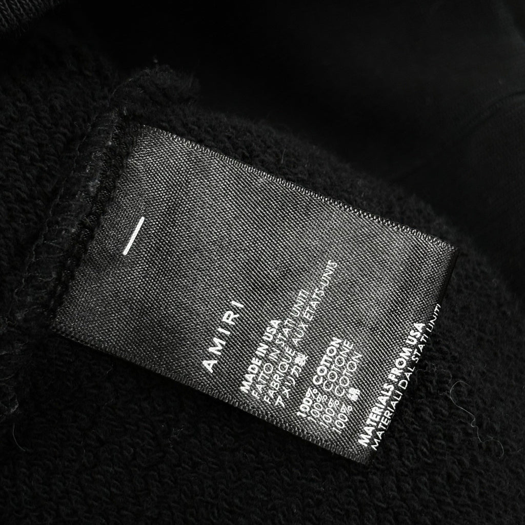 Size L - Amiri Core Logo Hoodie ' Black ' | GREAT CONDITION!