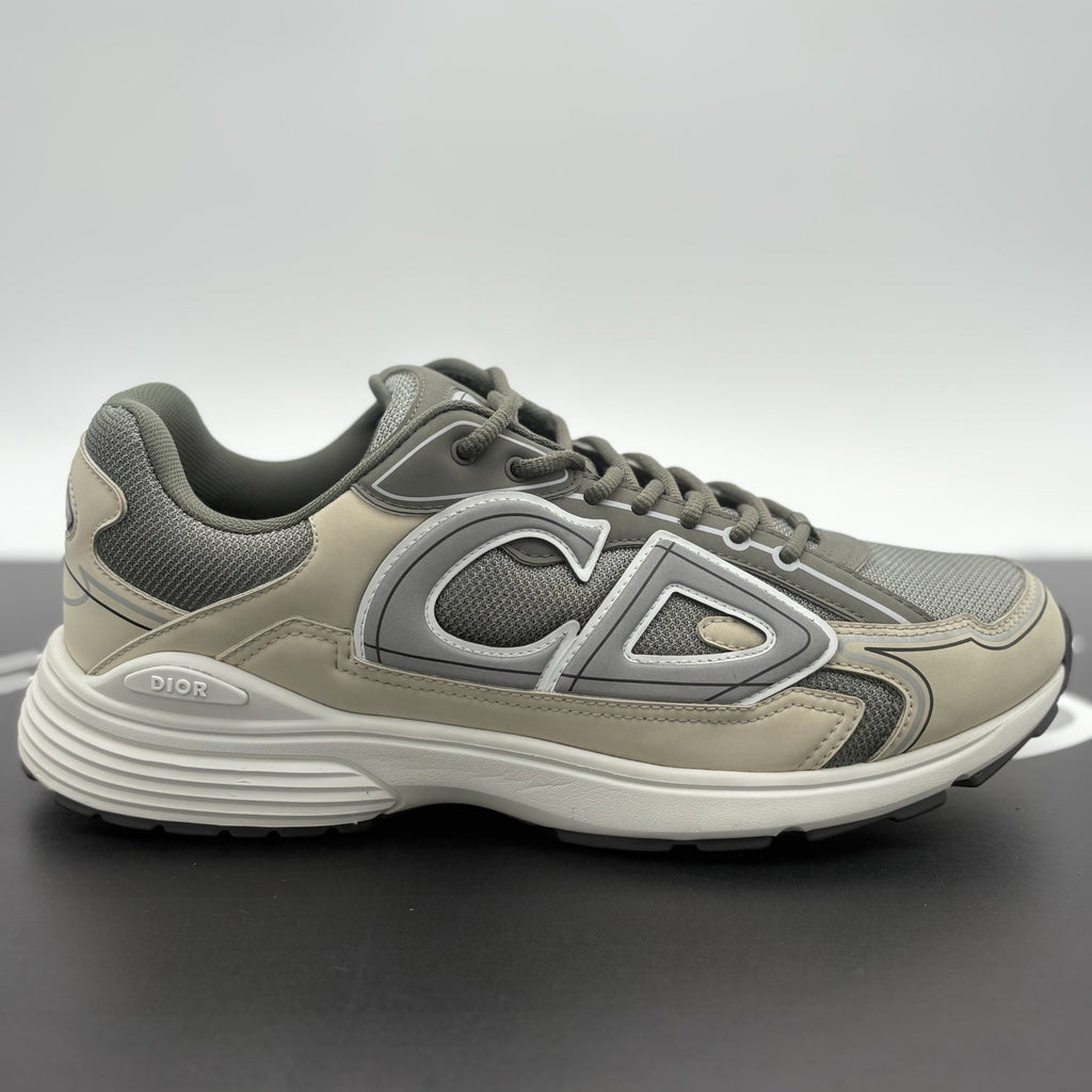 Size 46 (13 US) Dior B30 Reflective Sneaker ' Olive Green Beige ' | SUPER CLEAN