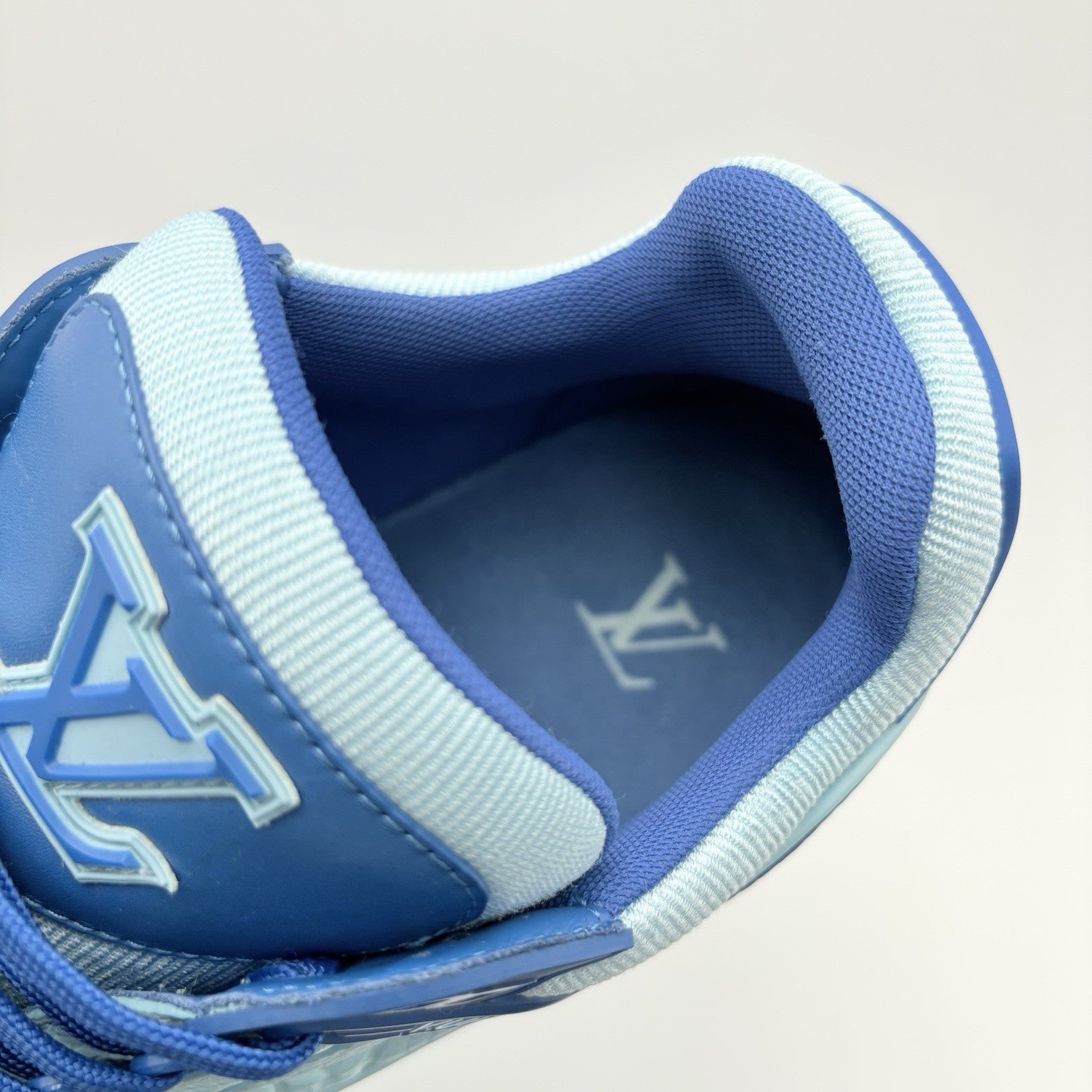 Size 6 LV (7-7.5 US) - Louis Vuitton Trainer ' Blue ' | GREAT CONDITION!