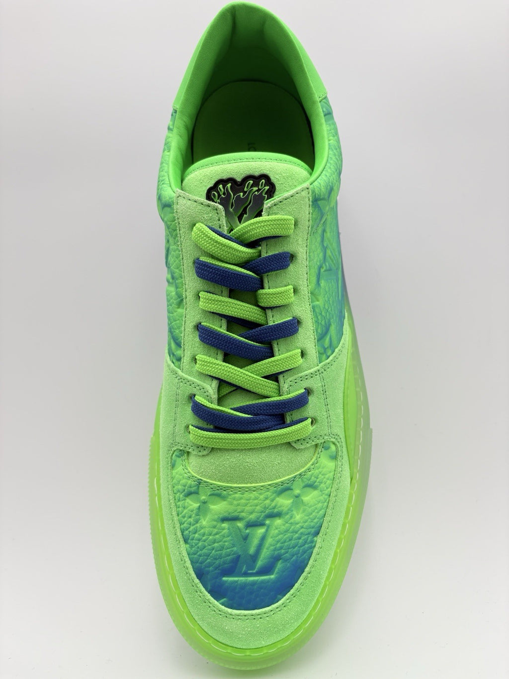 Size 9 LV (10-10.5 US) Louis Vuitton Ollie Richelieu ' Green ' | BRAND NEW!