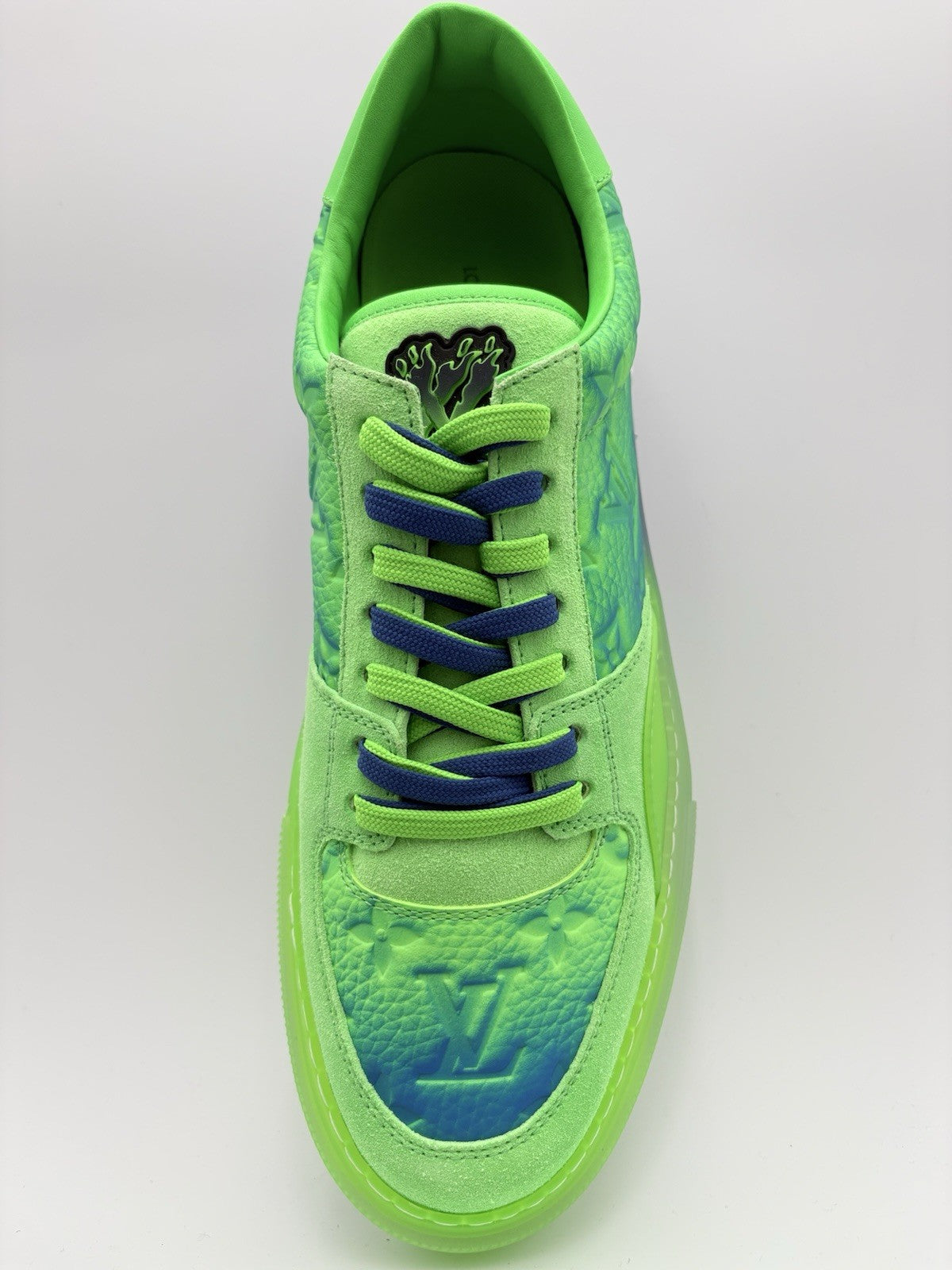 Size 9 LV (10-10.5 US) Louis Vuitton Ollie Richelieu ' Green ' | BRAND NEW!