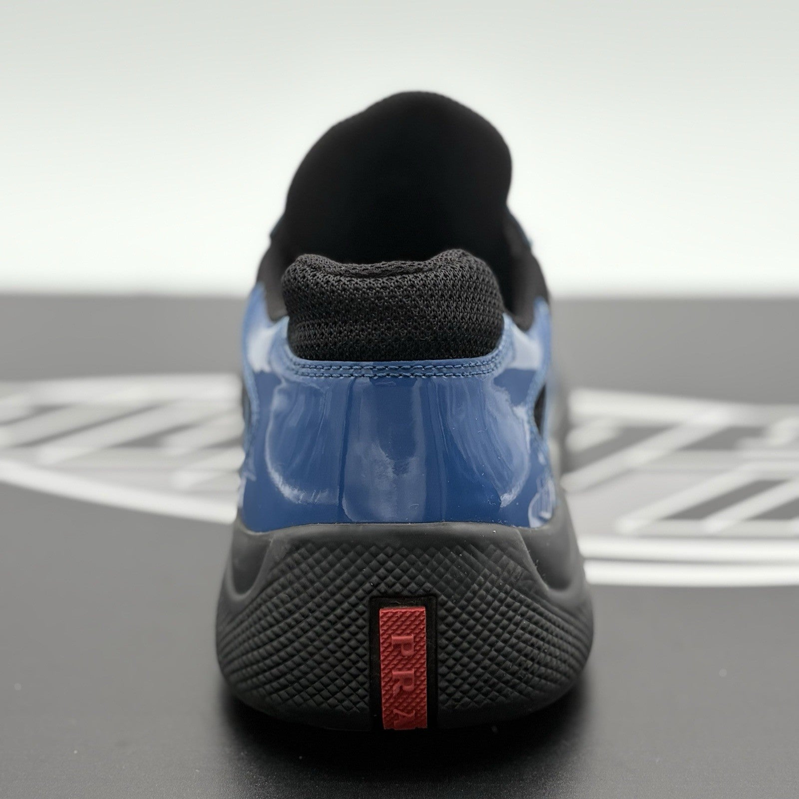 Size 7.5 UK (8.5US) - Prada Americas Cup ' Blue Black ' | SUPER CLEAN!