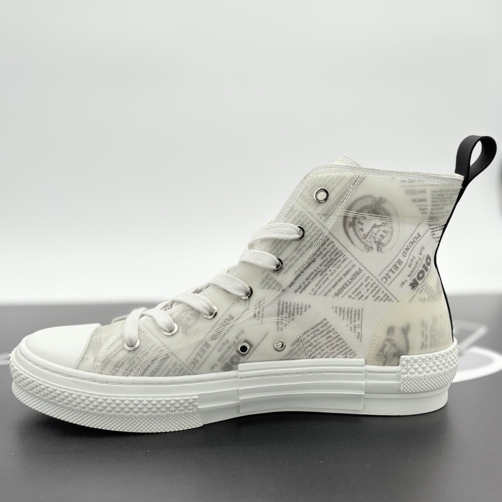 Size 45 (12 US) - Dior B23 High ' Newsprint ' | SUPER CLEAN!