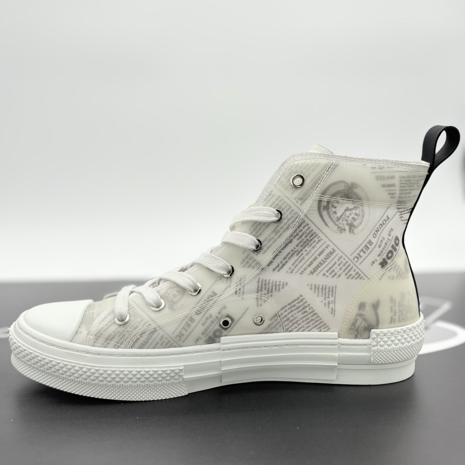 Size 45 (12 US) - Dior B23 High ' Newsprint ' | SUPER CLEAN!