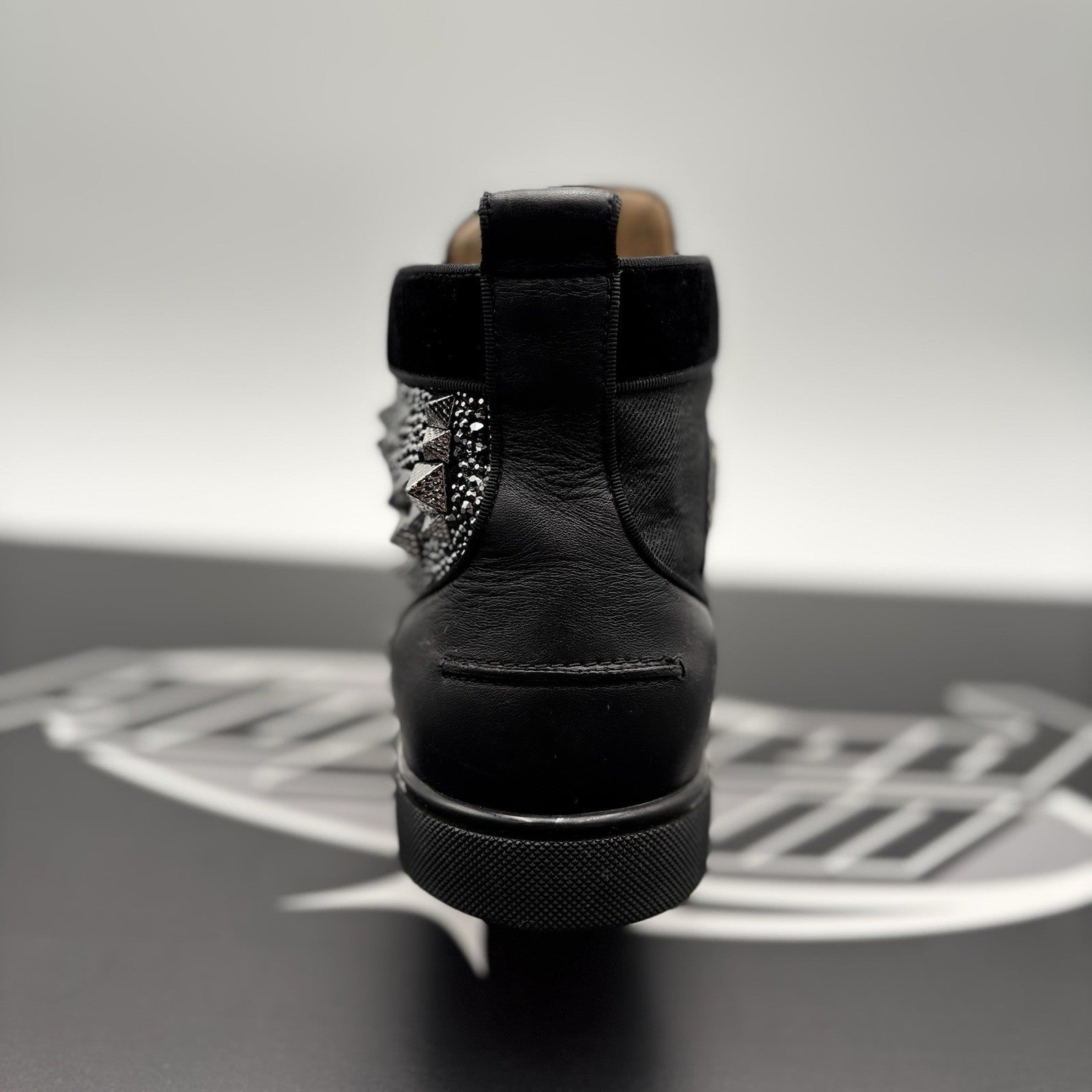 Size 43.5 (10.5 US) -Christian Louboutin Louis Max ' Multi Black ' | GREAT