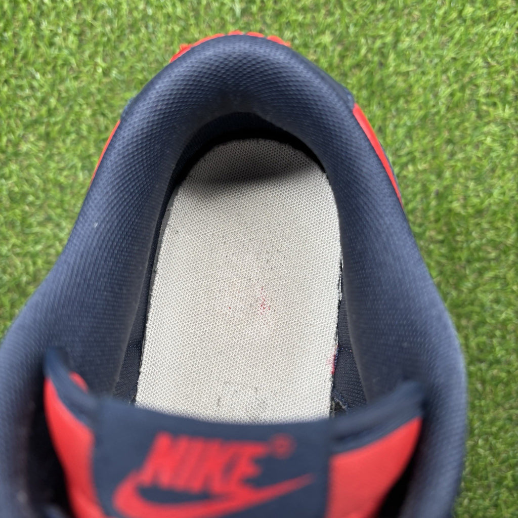 Size 11 - Nike Dunk Retro 2024 Low Navy Red |GOOD CONDITION!