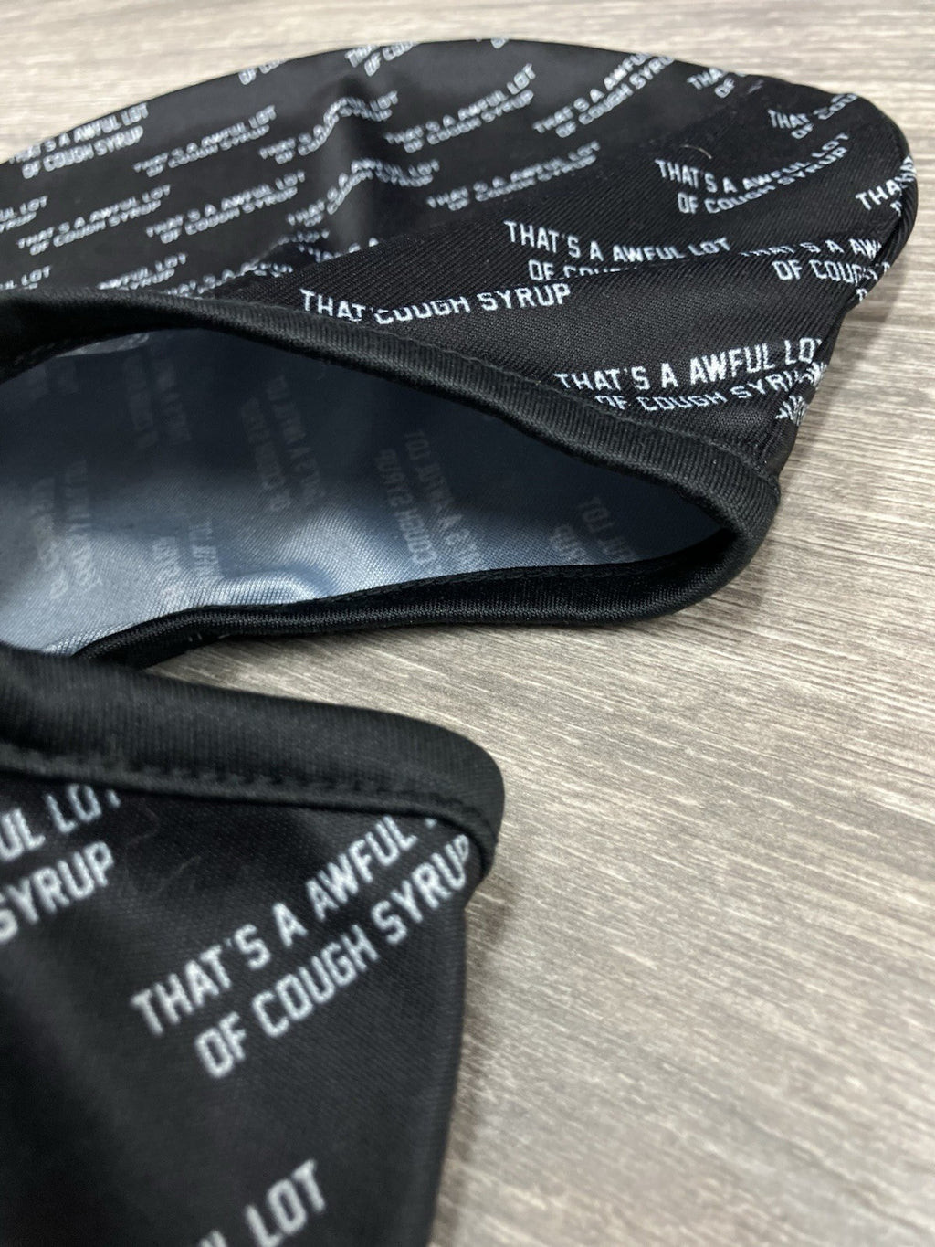 Thats A Awful Lot Of Cough Ski Mask ' Black, White ' | NEW!