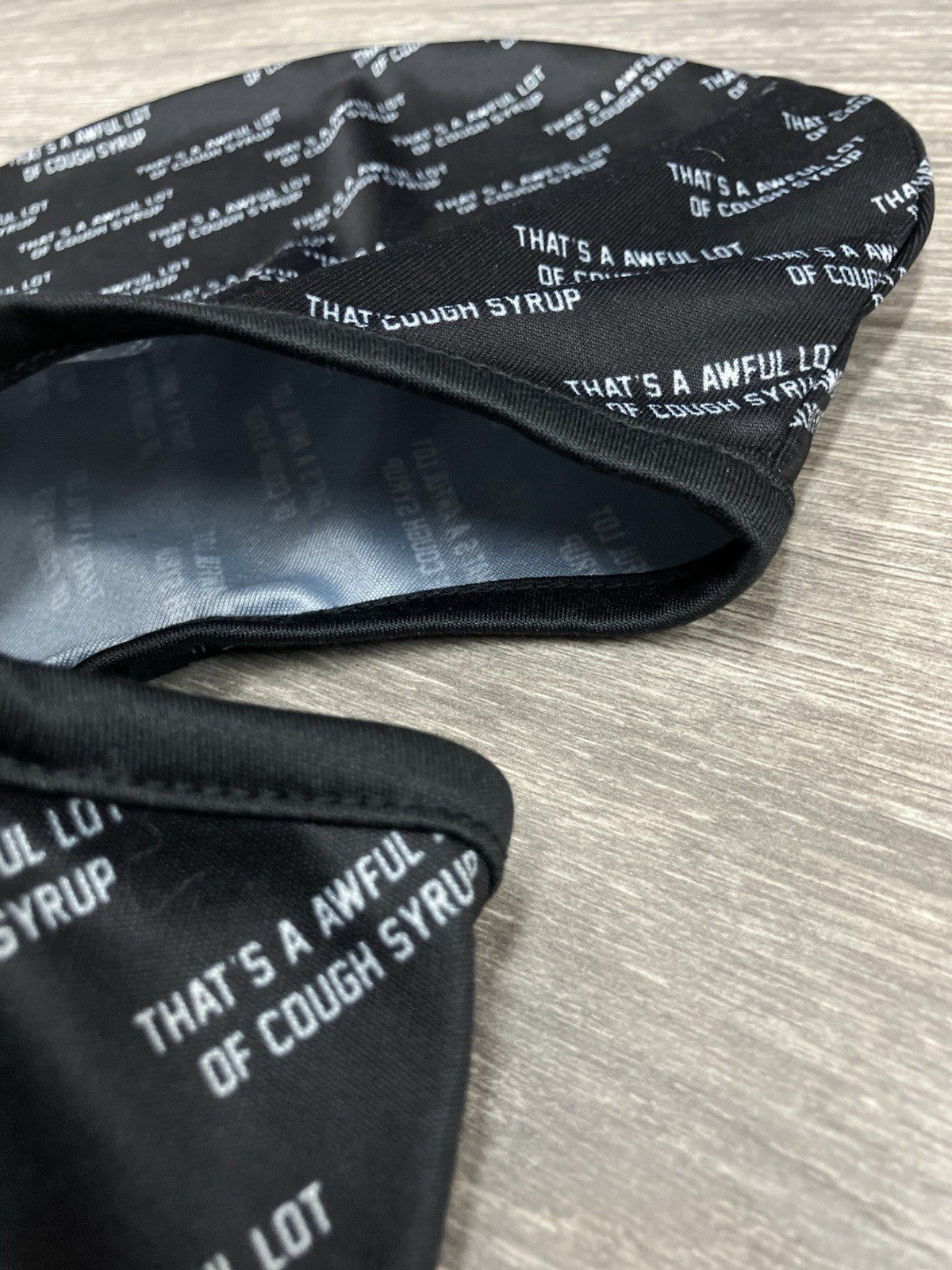 Thats A Awful Lot Of Cough Ski Mask ' Black, White ' | NEW!