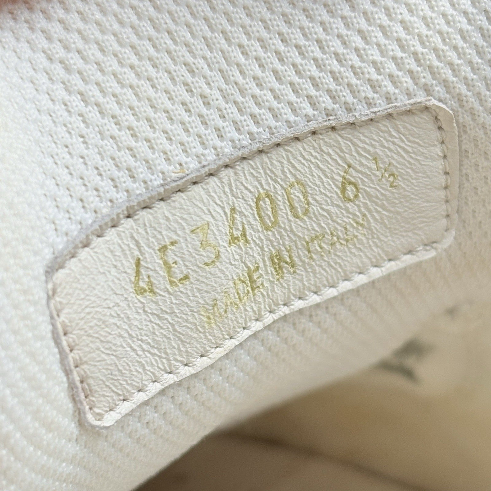 Size 6.5 UK (7.5 US) Prada Americas Cup ' Yellow White '