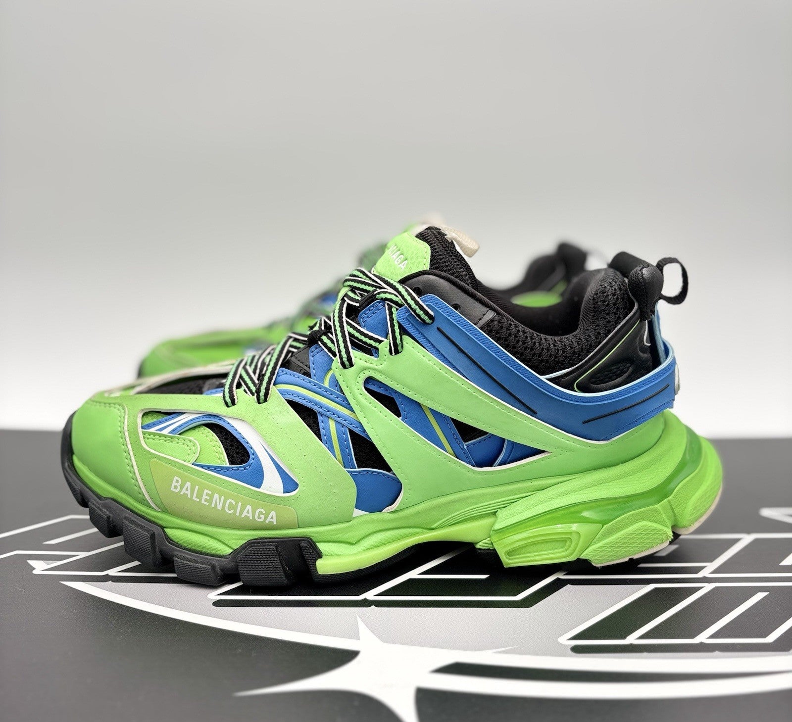 Size 41 - Balenciaga Track Sneaker ' Blue Green ' | SUPER CLEAN!