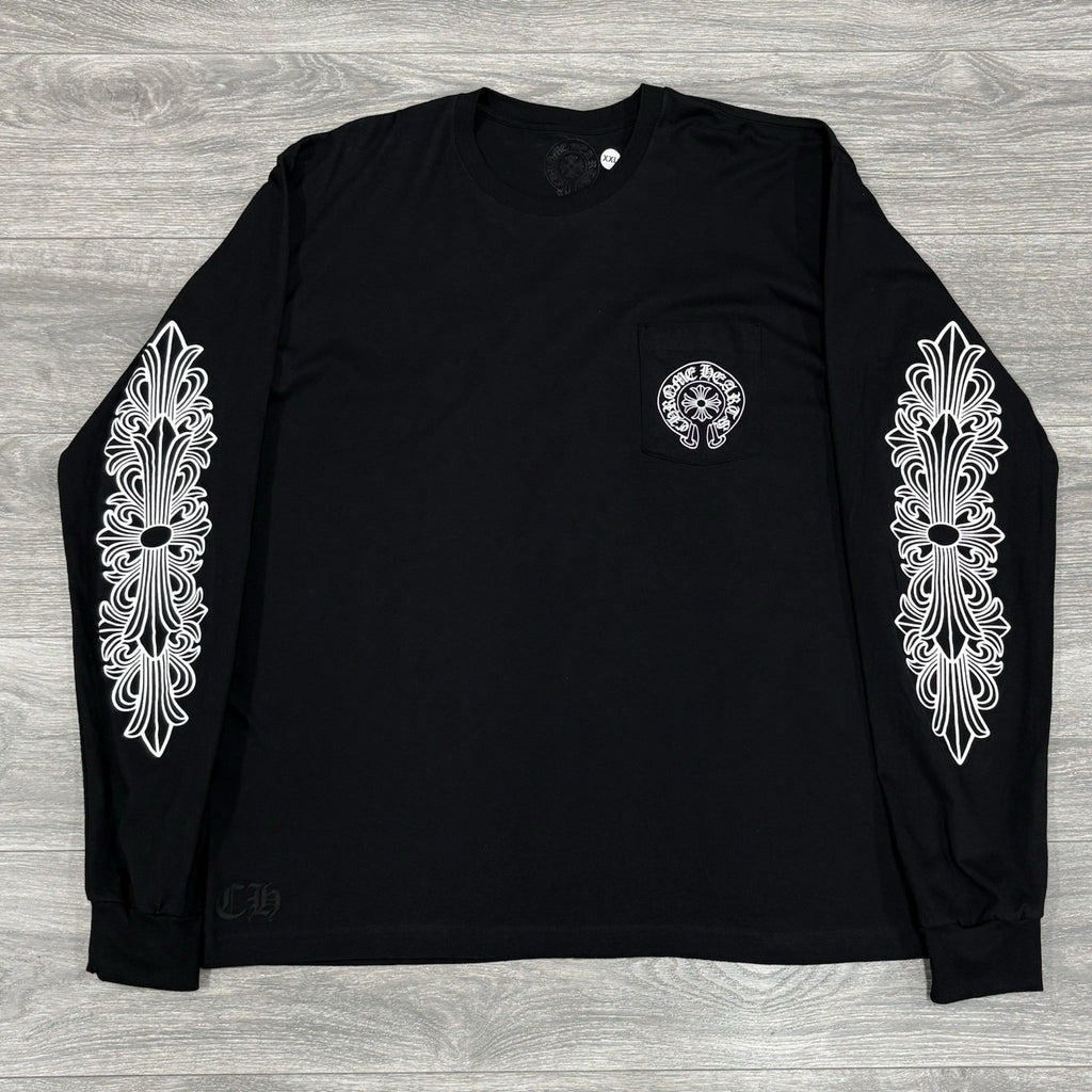Size XXL - Chrome Hearts Los Angeles Exclusive Long Sleeve ' Black ' | NEW!