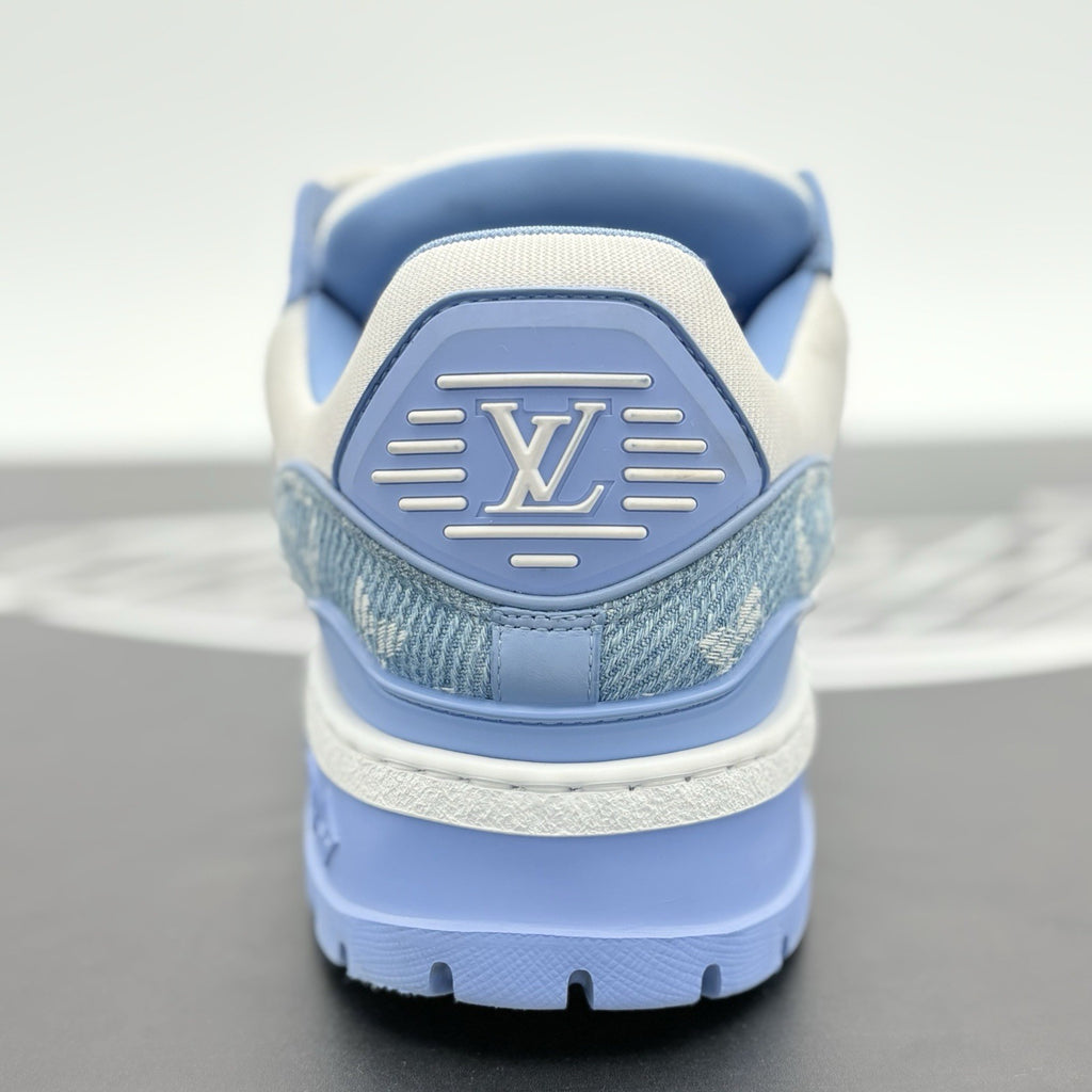 Size 8 LV (9-9.5 US) Louis Vuitton Denim Maxi ' Light Blue ' | SUPER CLEAN!