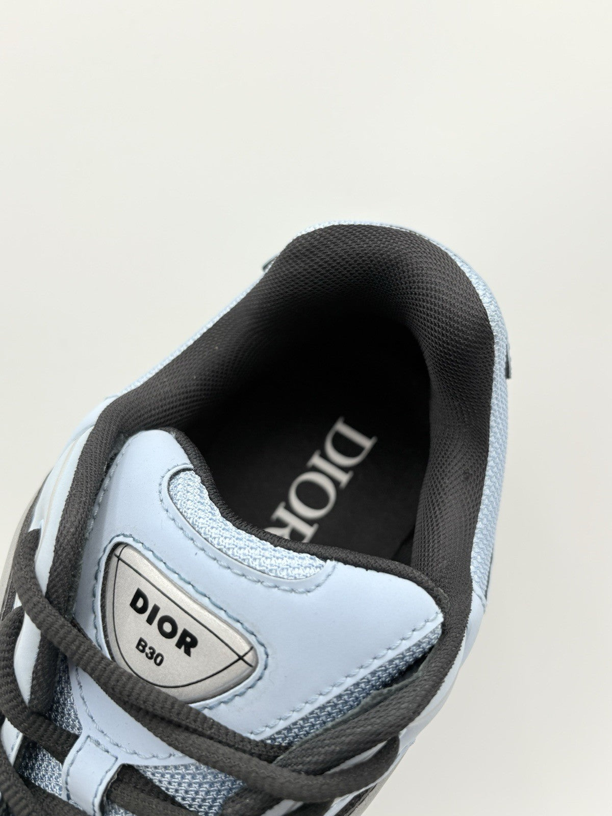 Size 46 (13 US) Dior B30 Reflective Sneaker ' Blue Gray ' | ONLY WORN ONCE!