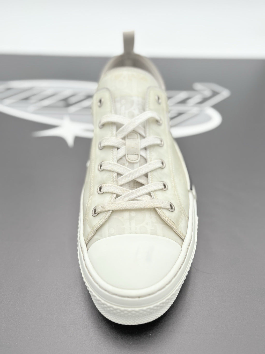 Size 46 (13 US) - Dior B23 Low ' White ' | GOOD CONDITION!