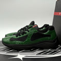 Size 8.5 UK (9.5 US) - Prada Americas Cup ' Green Black ' | GOOD CONDITION!