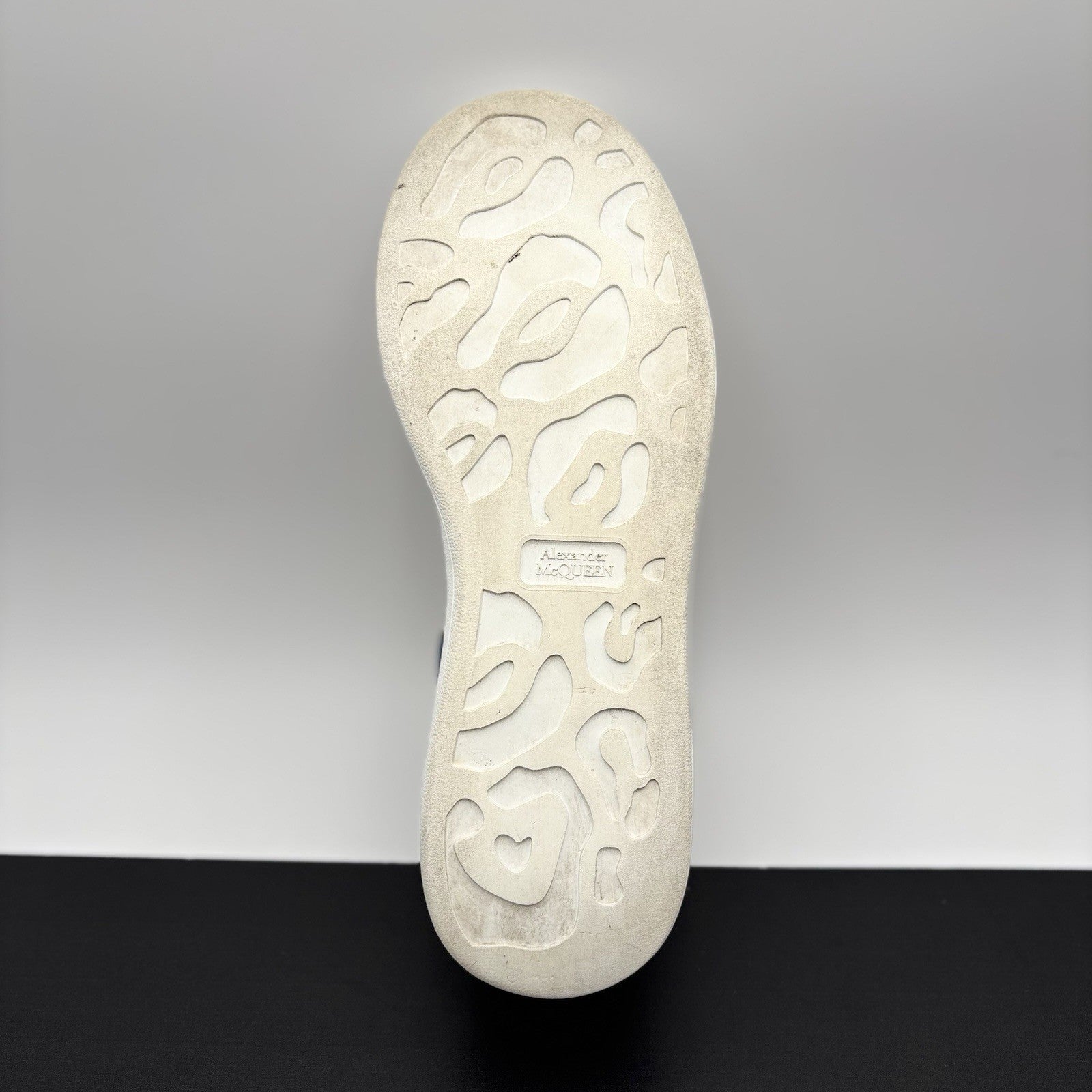 Size 45 (12 US) - Alexander McQueen Oversized ' White, Blue ' | GREAT CONDITION!