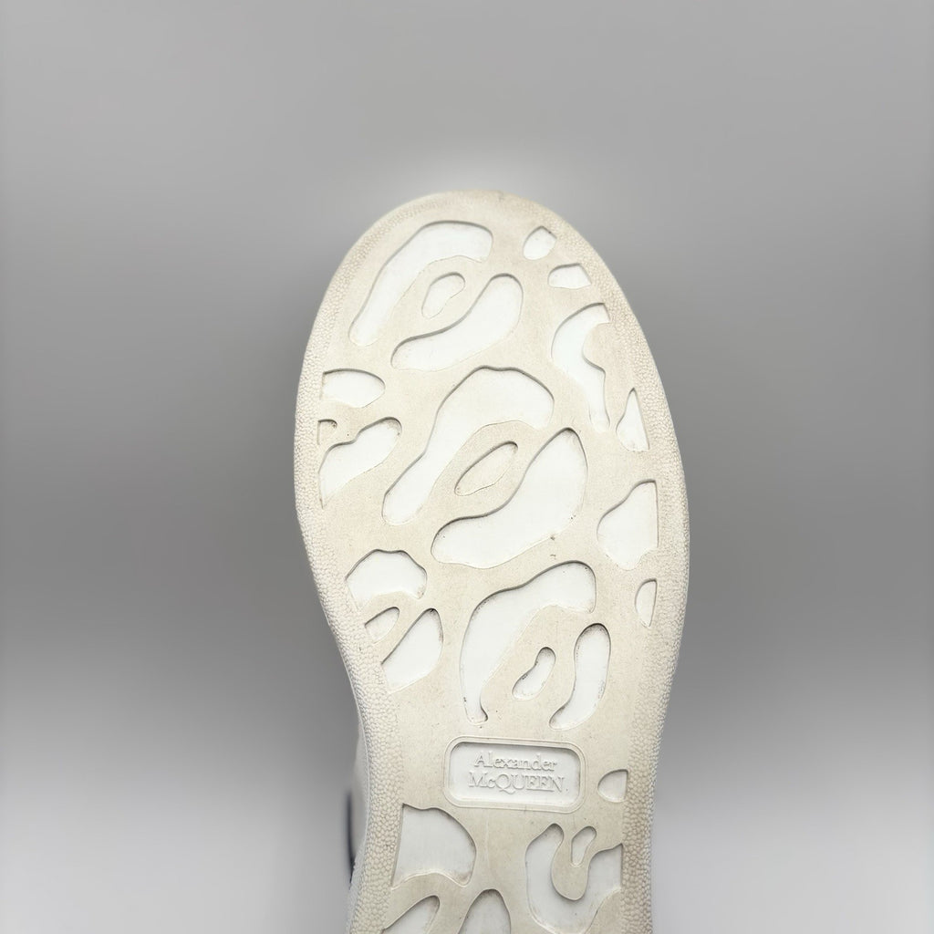 Size 45 (12 US) - Alexander McQueen Oversized ' White, Blue ' | GREAT CONDITION!