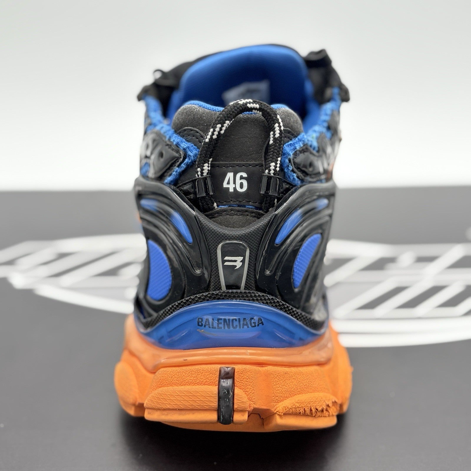 Size 46 (US 13) - Balenciaga Runner ' Blue Orange Black ' | SUPER CLEAN!