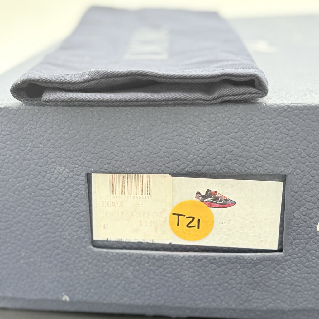 Size 41 (8 US) - Dior Mens B24 ' Muave Pink Navy ' Low Top | ONLY TRIED ON!
