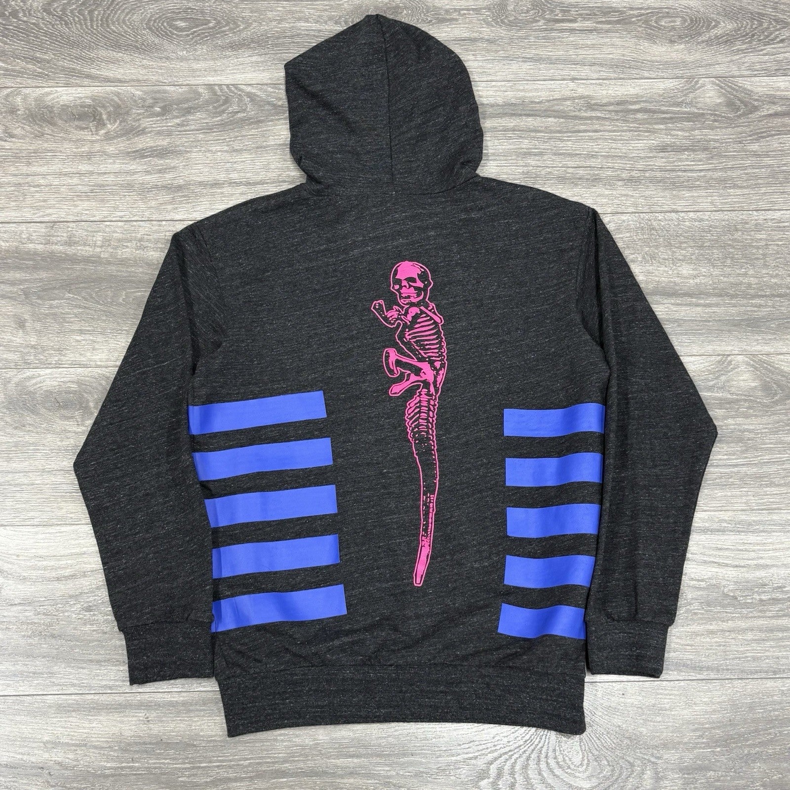 Size Large - Chrome Hearts Foti Zip Up Hoodie ' Grey ' | SUPER CLEAN!