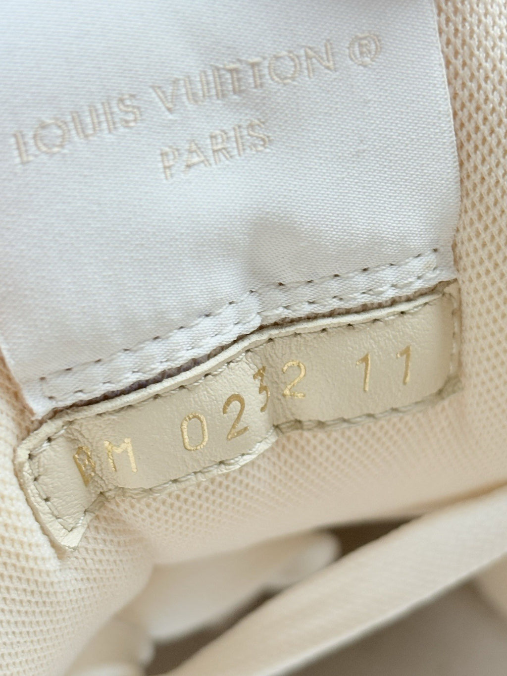 Size 11 LV (12-12.5 US) Louis Vuitton Trainer Strap ' Beige ' | SUPER CLEAN!