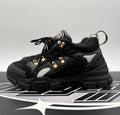 Size 8 G (8.5 US) - Gucci Flashtrek ' SEGA Black Leather ' | GOOD CONDITION!