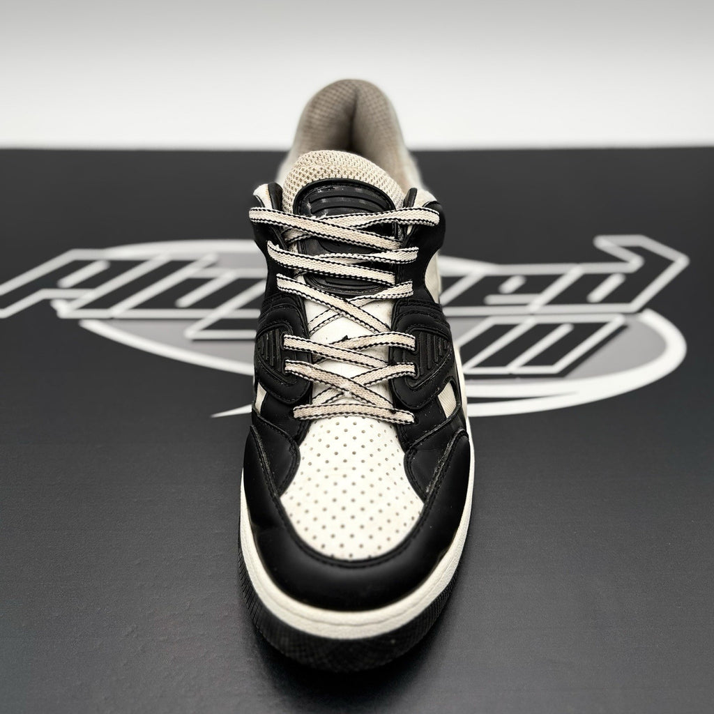 Size 10 G ( 10.5 US) - Gucci Basket ‘ White, Black ‘