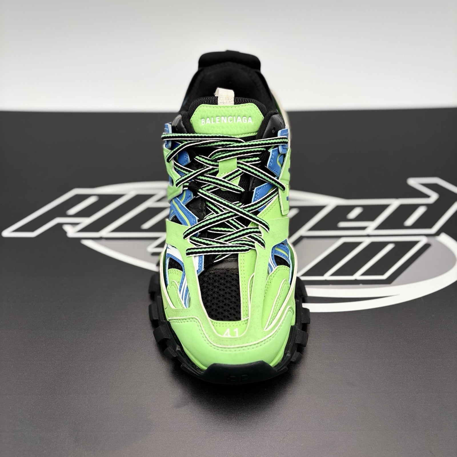 Size 41 - Balenciaga Track Sneaker ' Blue Green ' | SUPER CLEAN!
