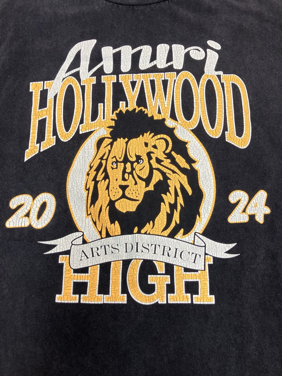 Size Small - Amiri Hollywood High T-Shirt ' Black ' | WORN 1-3X