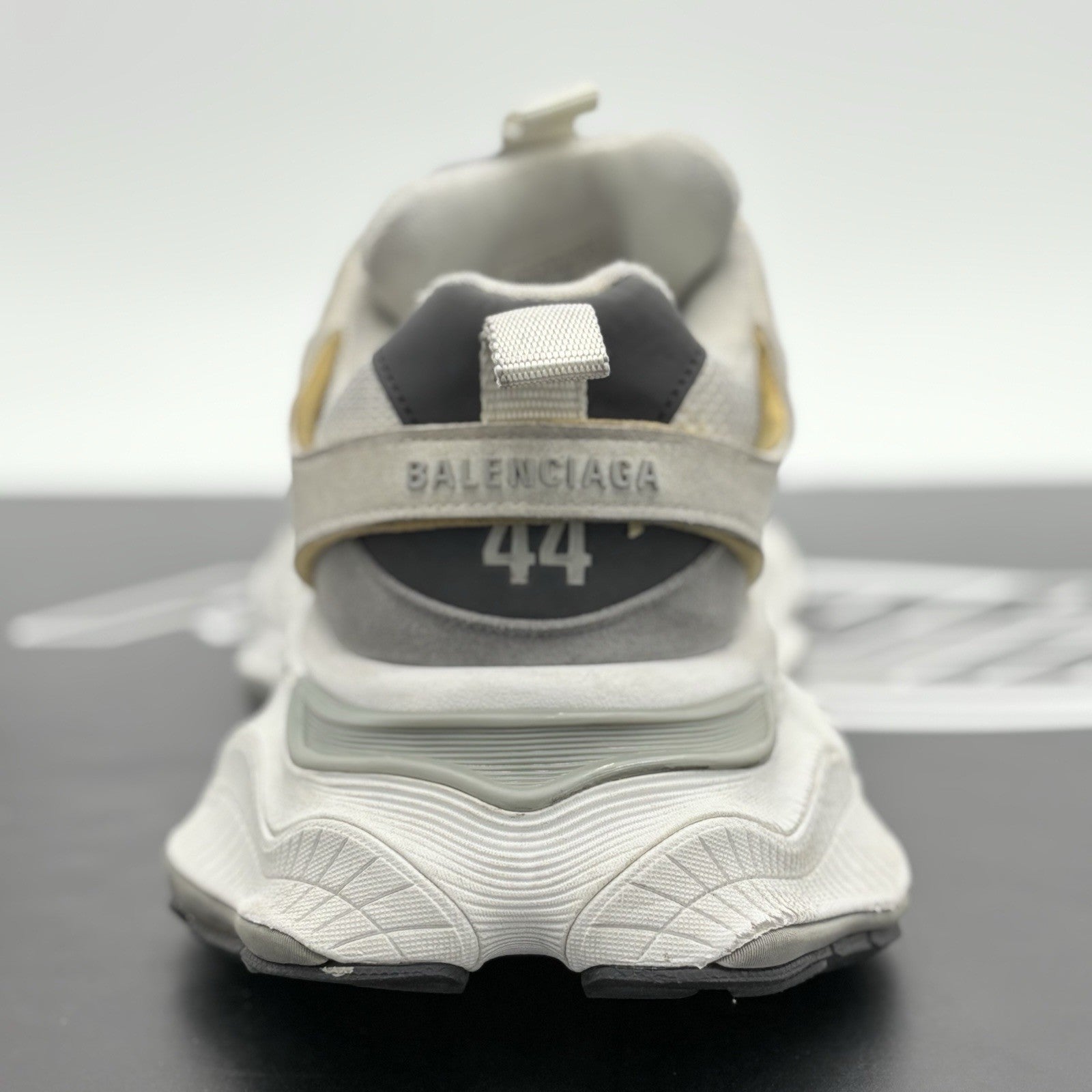 Size 44 (11 US) - Balenciaga Cargo Sneakers ' White Grey Black ' | GREAT COND!