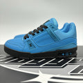 Size 6.5LV (7.5-8US) Louis Vuitton Virgil Abloh Trainer 'Blue Black' |1-3x Worn!