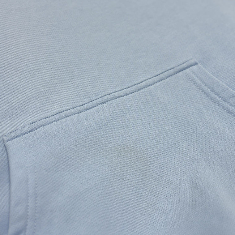 Refracted Embroidered Hoodie Baby Blue — photo 9