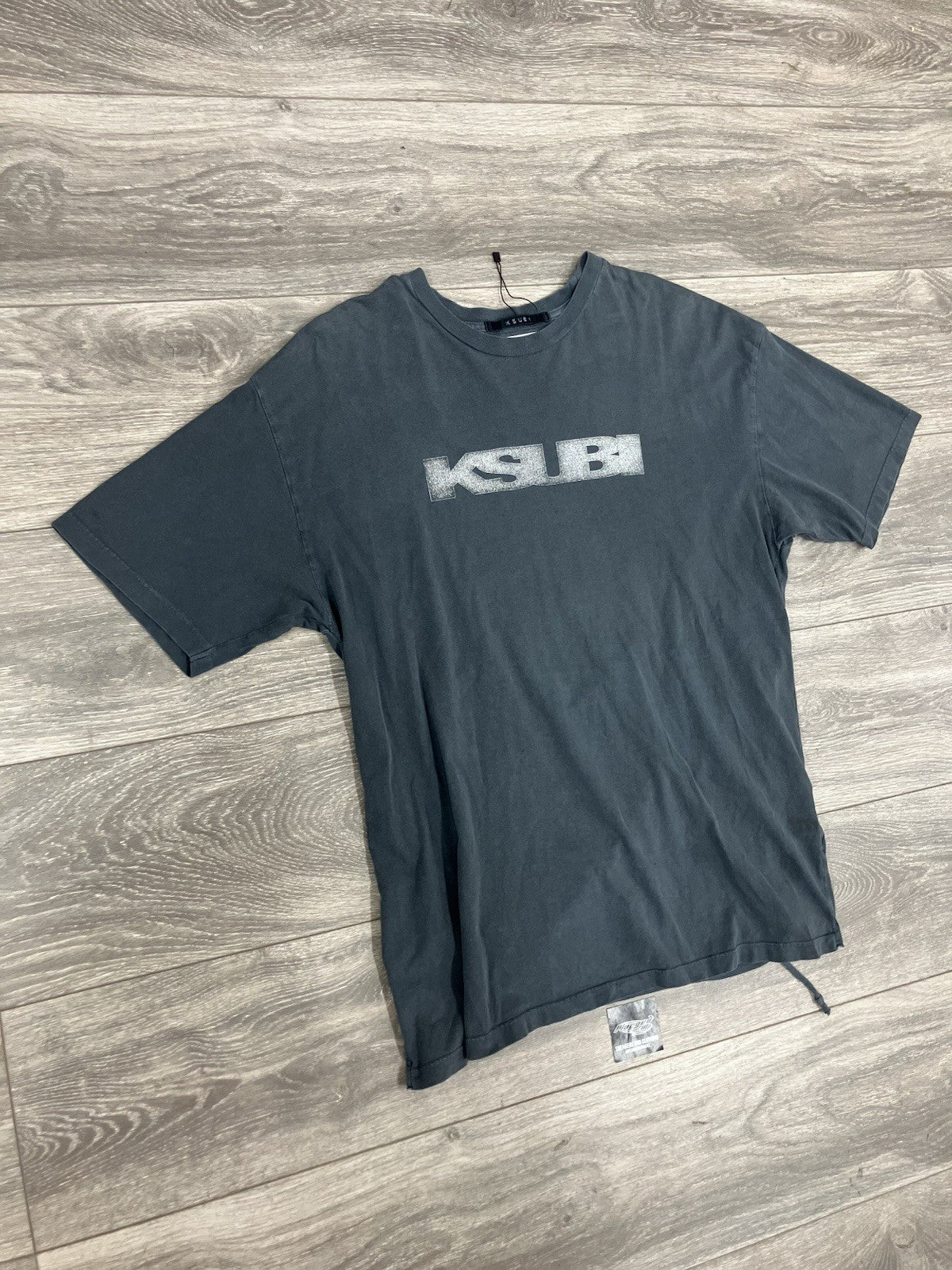 Size Small - Ksubi Sign Of The Times T-Shirt ' Blue ' | GOOD CONDITION!