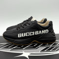 Size 8 G (8.5 US) Gucci Rhyton " Gucci Band " ' Black ' | GREAT COND!