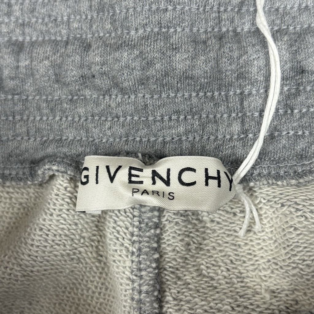 Size Medium - Givenchy Latex Band Shorts ' Light Grey Melange ' | NEW!