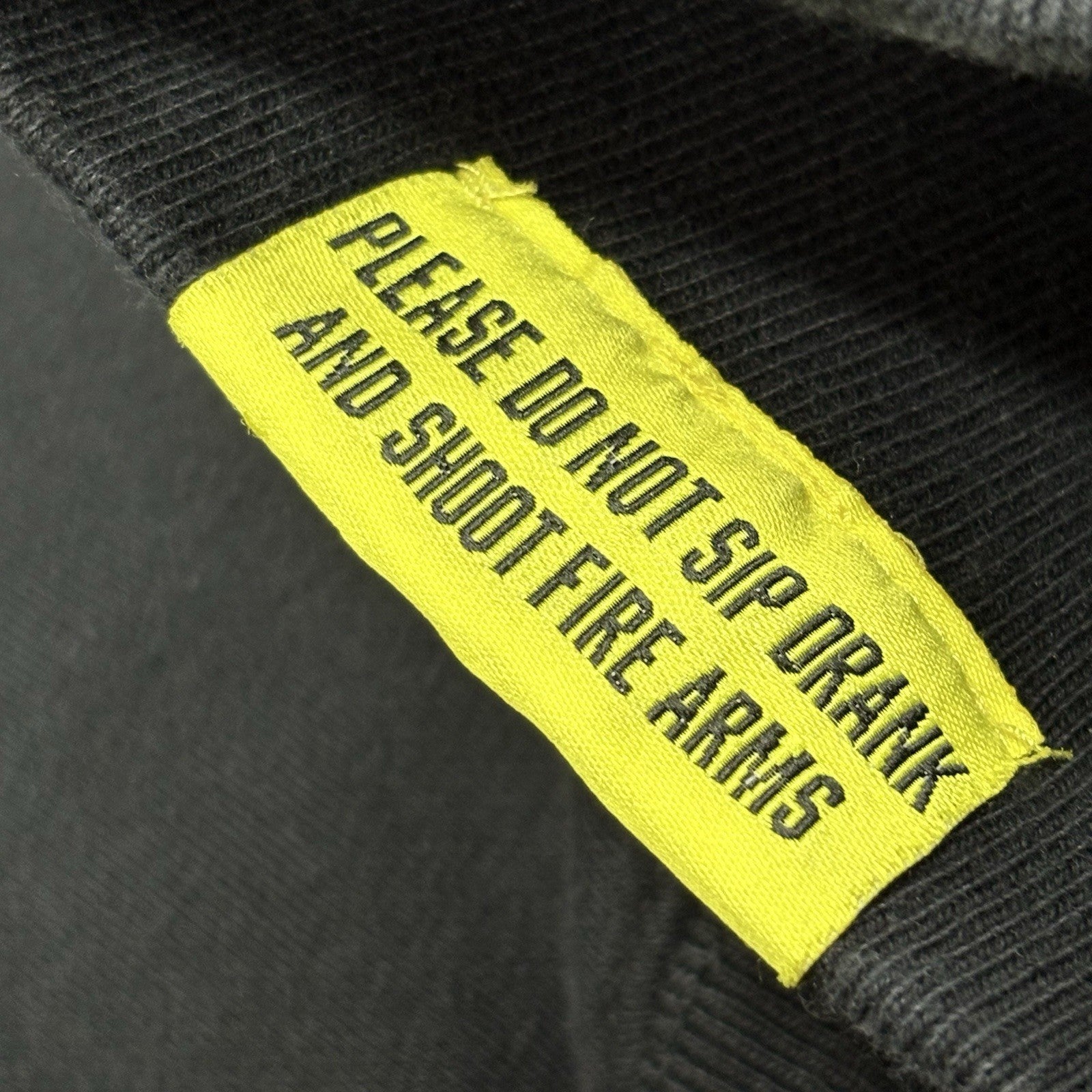 Size M - Thats A Awful Lot Of Cough Syrup Hoodie ' Black ' | NEW!
