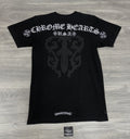 Size Small - Chrome Hearts Script Dagger Logo T-Shirt ' Black ' | GREAT COND!