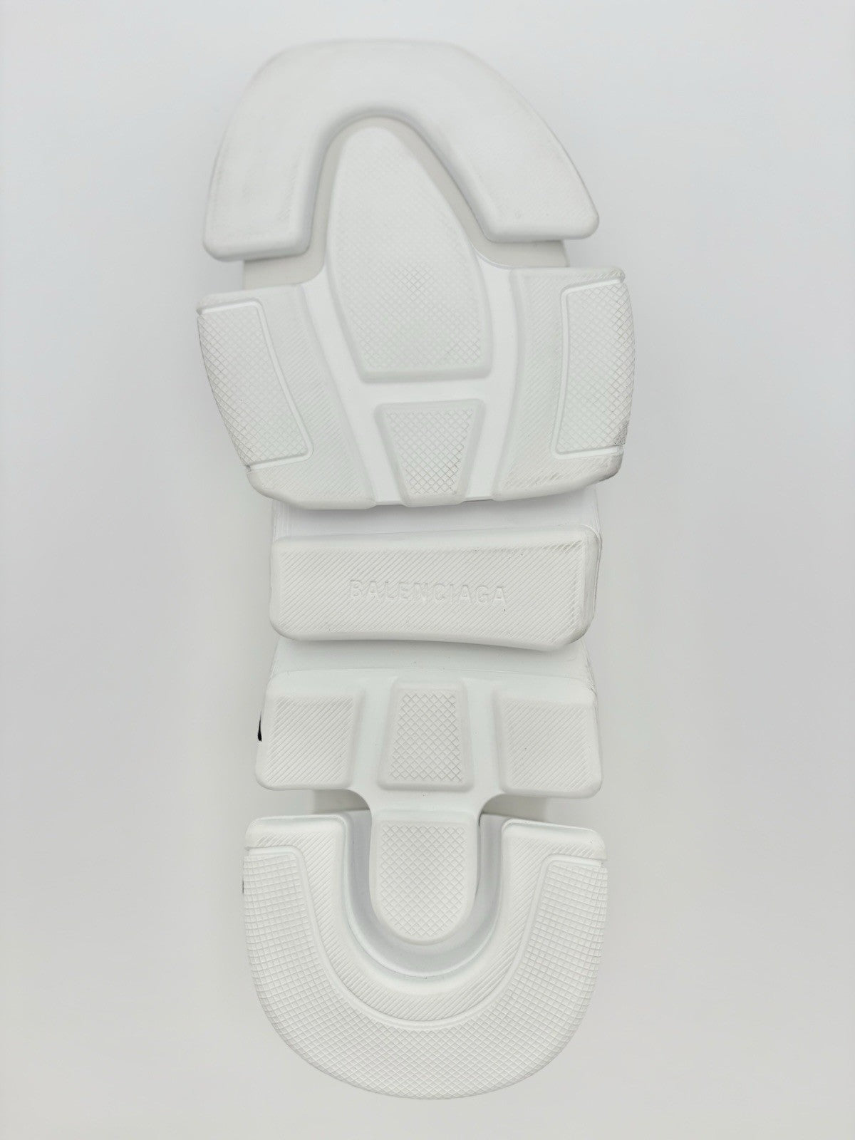 Size 46 (13 US) - Balenciaga Speed 2.0 Graffiti Recycled Knit ' White ' | NEW!
