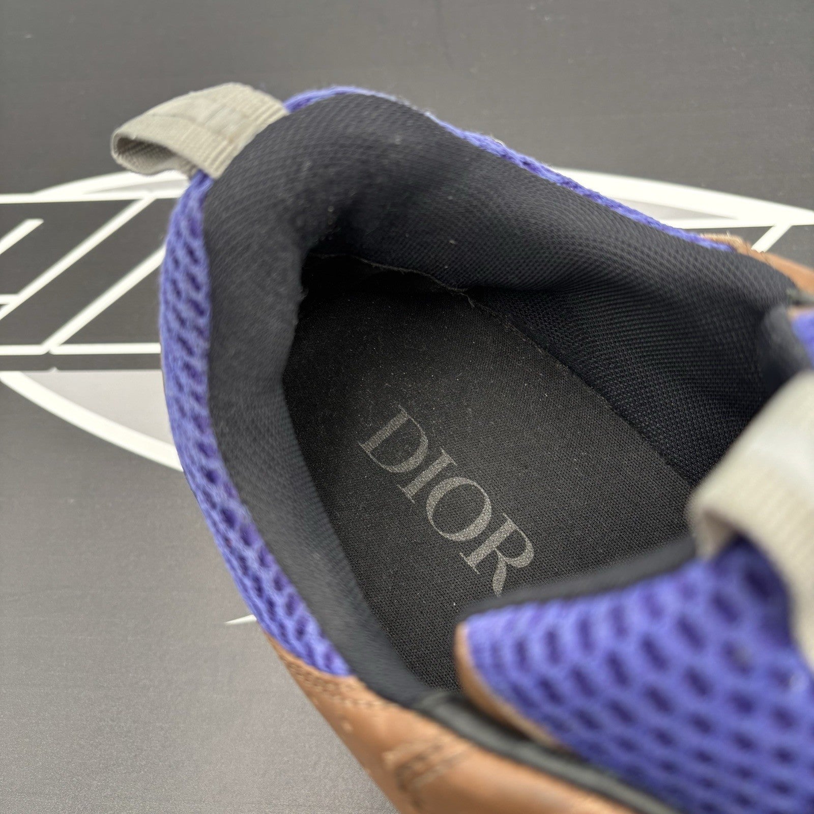 Size 45 (US 12) - Dior B22 Sneaker ' Coffee Violet ' | GOOD CONDITION!
