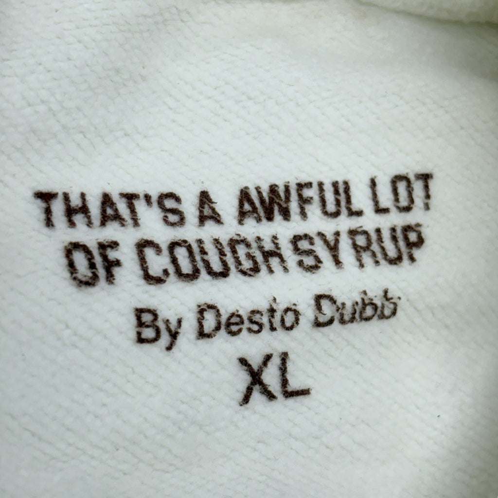 Size XL - Thats A Awful Lot Of Cough Syrup "Awful Lot Of Dreams" ' Beige ' | NEW