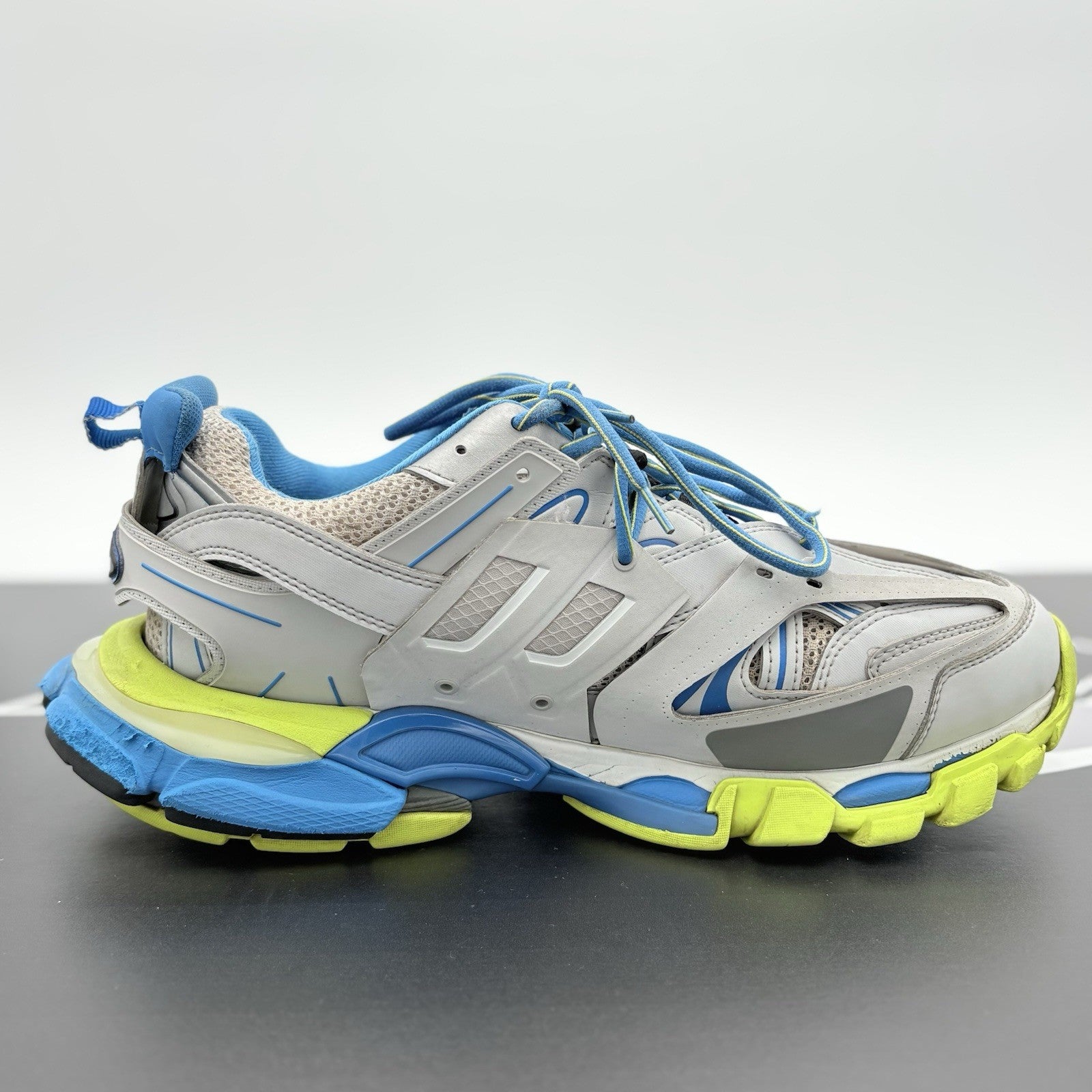 Size 43 (10 US) - Balenciaga Track Sneaker ' Grey Blue ' | GOOD CONDITION!