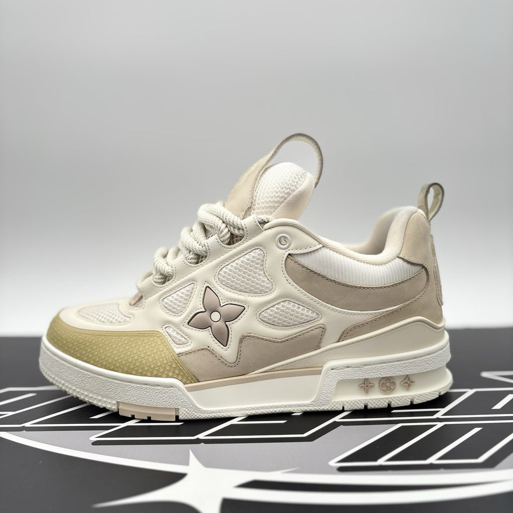 Size 7 LV (8-8.5 US) - Louis Vuitton Skate ' Beige White ' | GREAT COND!