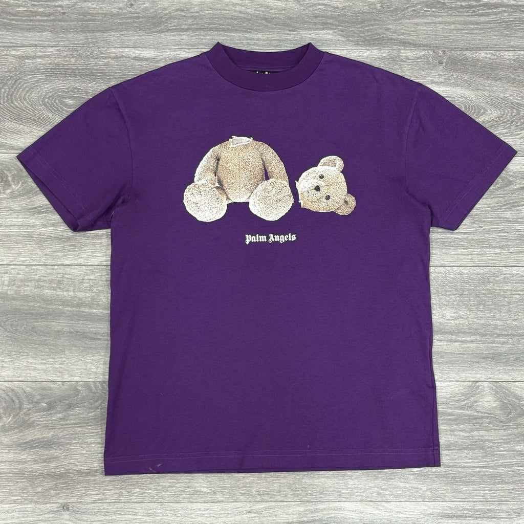 Size Medium - Palm Angels Bear Classic Tee ' Purple Brown ' | GREAT CONDITION!